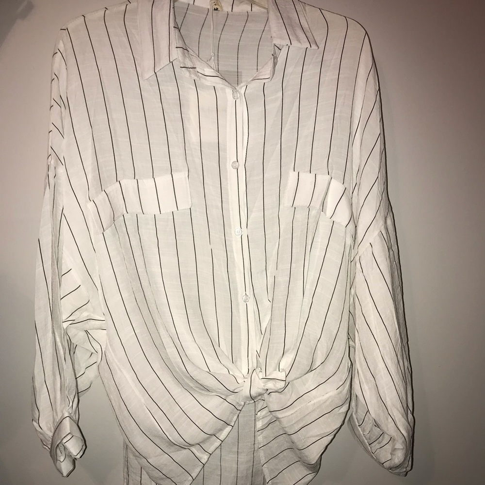 Striped Oversized Tunic
